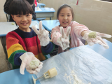 巧手做点心 美味齐分享——合肥市淮河路第三小学教育集团映月校区三（3）中队开展家长进课堂活动