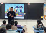 合肥一六八玫瑰园学校东校区：警察“老师”进校园，护航安全助成长
