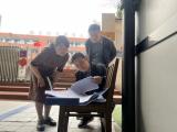 合肥市螺岗小学迎接区教育局校园安全专项督导