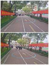路隊(duì)評(píng)比展風(fēng)采，朝氣蓬勃向未來(lái) ——合肥市元一名城小學(xué)舉行“童行有道”路隊(duì)比賽