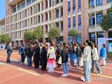 宿州市砀山县民办学校考察团来合肥市天水路小学观摩