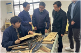 省教育发展基金会理事长李炳银一行赴行知学校调研