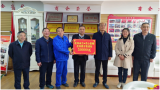 桐城市范岗商会向桐城市范岗教育集团校开展爱心捐赠活动