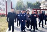 安庆市学校安全工作专项督导组到岳西县响肠中心学校开展学校安全专项督导