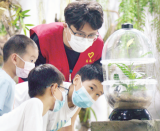 学习科普知识 感受自然魅力 六安小朋友畅游“热带雨林”  
