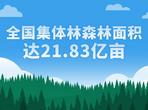 全国集体林森林面积达21.83亿亩