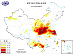 中央气象台继续发布气象干旱黄色预警