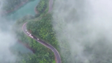 宣城：皖南川藏线雨后云海奇观如泼墨山水