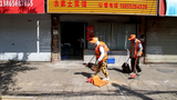 怀远县：环卫工用汗水守护城市洁净