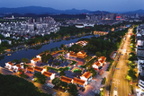 池州：清溪河畔 夏夜流光